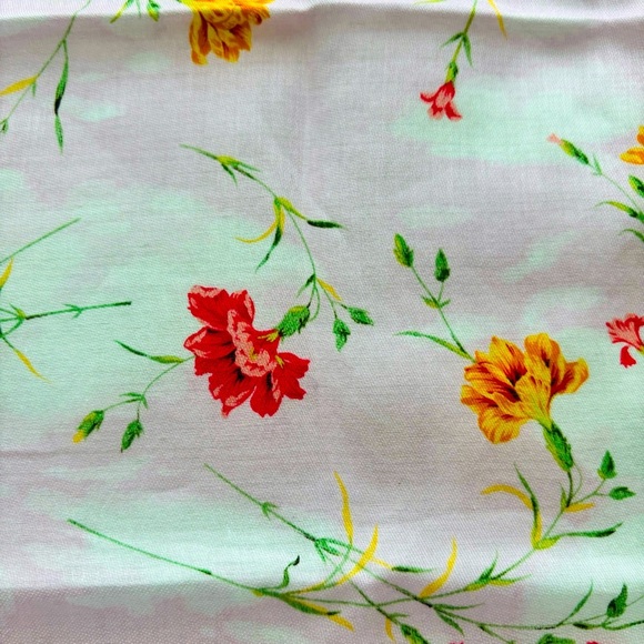 Kenzo 100% Cotton Pink/Multicolor Floral Bandanna/Scarf - Picture 10 of 10